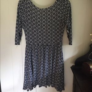 ASOS mini dress (For petite) Navy
